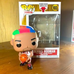 Dennis Rodman NBA official Funko Pop #103